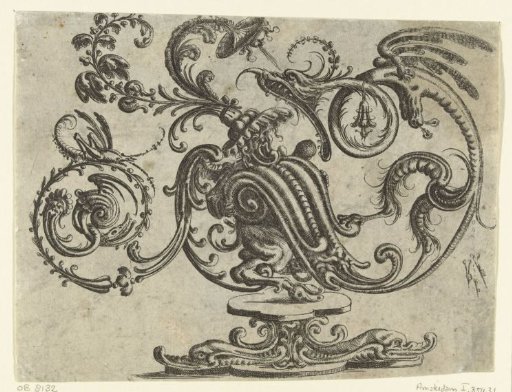 Satyr on a pedestal