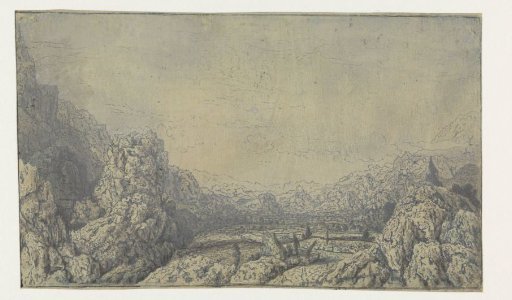 Valley Surrounded by Mountains