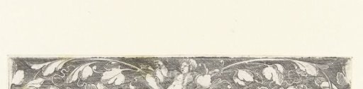 Frieze with Leaf Scrolls Sprouting from a Shield in the Center