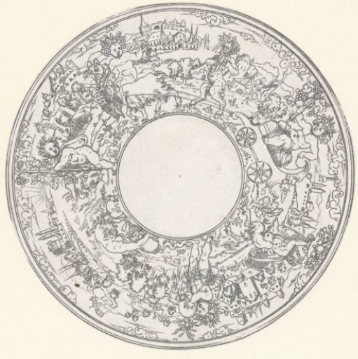 Bacchus Riding in a Goat Cart.