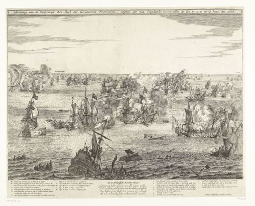 The Four Days' Battle, 1666