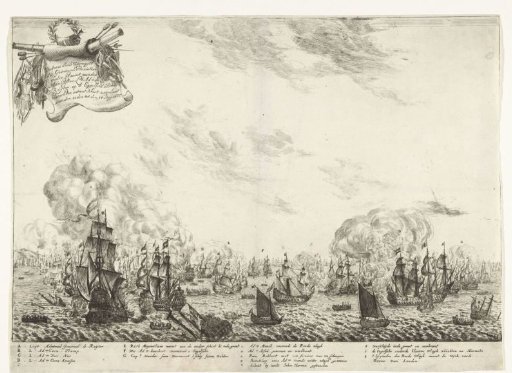 The Four Days' Battle, 1666