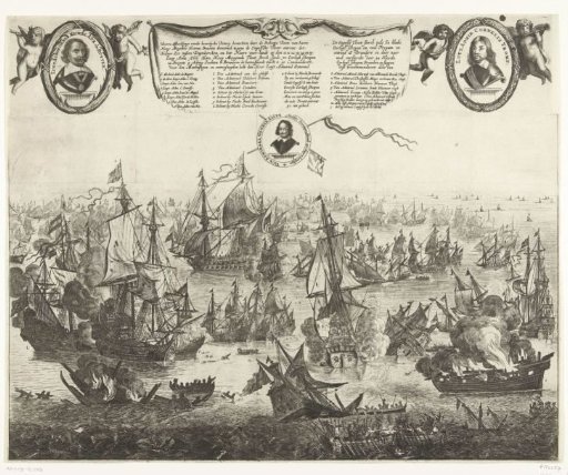 The Four Days' Battle, 1666