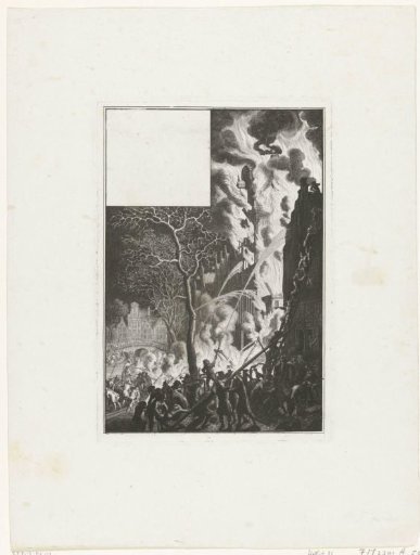 Fire on the Lauriersgracht in Amsterdam, 1669