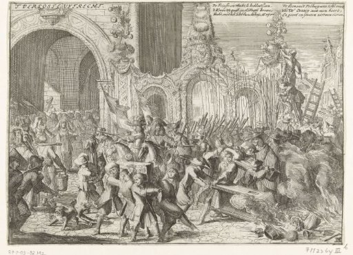 The Departure of the French from Utrecht in November 1673