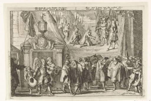 After the Departure of the French from Utrecht, the Members of the City Council are Driven Out, 1673