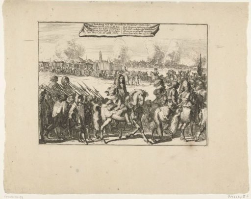 Arrival of Prince William III in Utrecht in April 1674