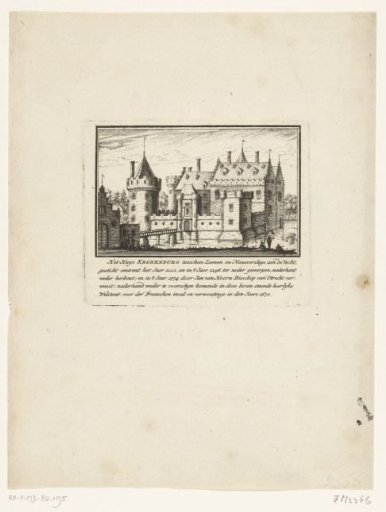 The Castle of Kronenburg in Prosperity