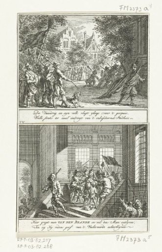 Flight of the Ensign in Middelburg, 1672