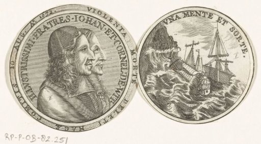 Medal on the death of the De Witt brothers, 1672