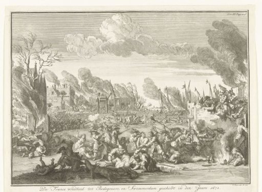 French cruelties in Bodegraven and Zwammerdam, 1672
