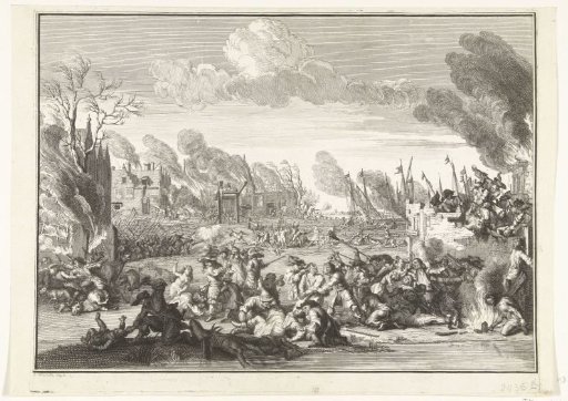 French cruelties in Bodegraven and Zwammerdam, 1672