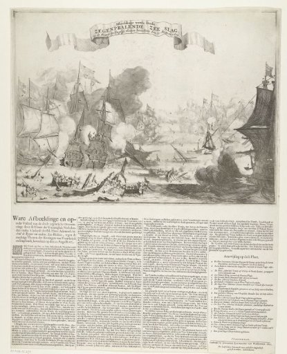 Sea Battle at Kijkduin, August 21, 1673