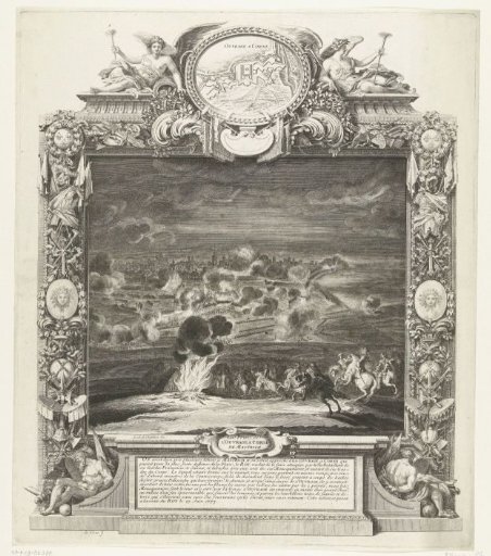 Conquest of a Bastion of Maastricht by the French on June 30, 1673