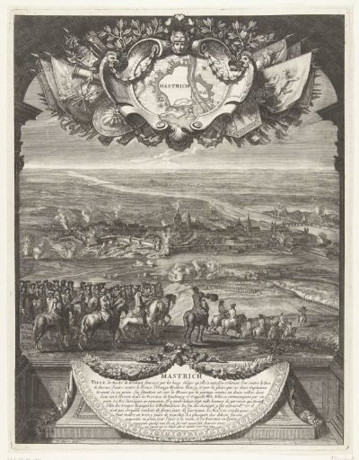 Conquest of Maastricht by the French on June 30, 1673