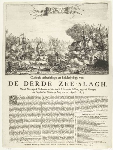 Naval Battle at Kijkduin on August 21, 1673