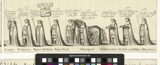 Funeral procession of Willem Frederik, Count of Nassau-Dietz (sheet 8), 1665