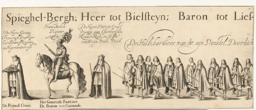 Funeral procession of Willem Frederik, Count of Nassau-Dietz (sheet 9), 1665