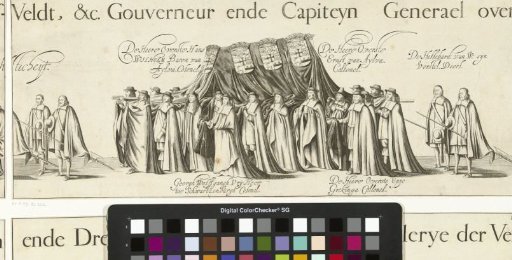 Funeral procession of Willem Frederik, Count of Nassau-Dietz (sheet 10), 1665
