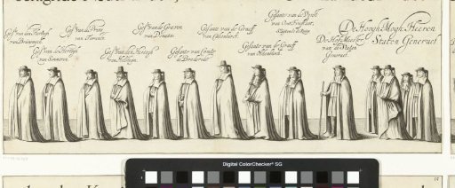 Funeral procession of Willem Frederik, Count of Nassau-Dietz (sheet 13), 1665