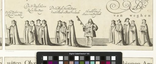 Funeral procession of Willem Frederik, Count of Nassau-Dietz (sheet 14), 1665