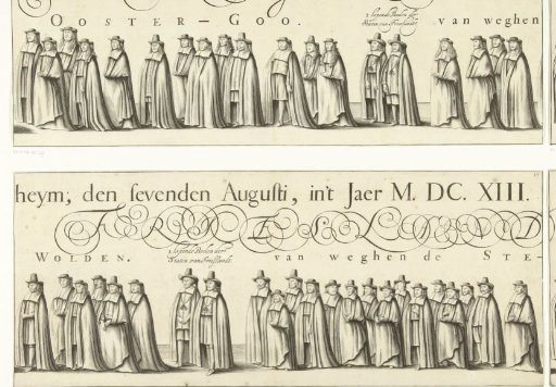 Funeral procession of Willem Frederik, Count of Nassau-Dietz (sheet 17), 1665