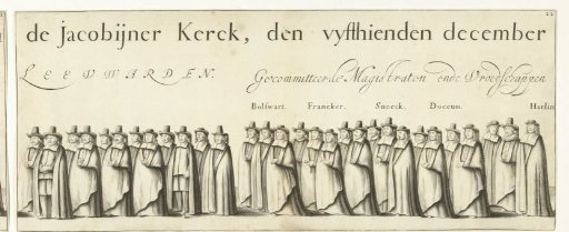 Funeral procession of Willem Frederik, Count of Nassau-Dietz (sheet 22), 1665