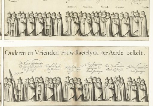 Funeral procession of Willem Frederik, Count of Nassau-Dietz (sheet 24), 1665