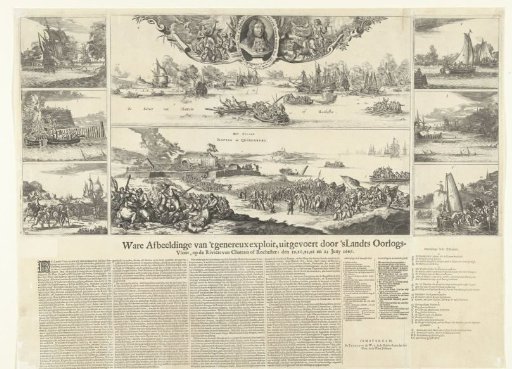 The Battle of Chatham and the capture of the Royal Charles, 1667