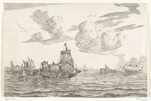 After a naval battle, ca. 1652-1654