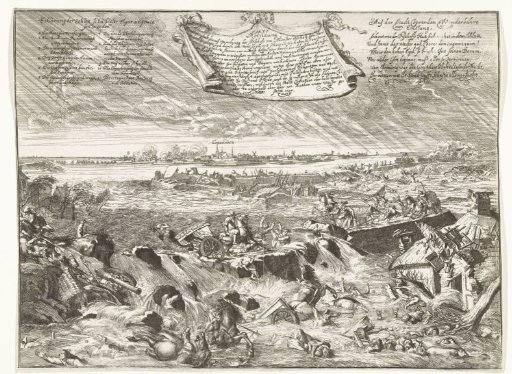 Breach of the dike at Coevorden, 1673