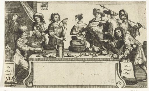 The Frenchman and the Dutchman, 1673