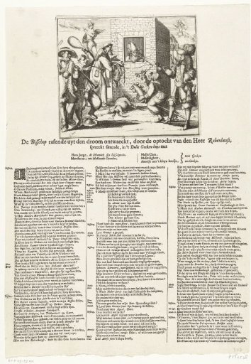 Satirical Print on the Bishop of Münster, 1674