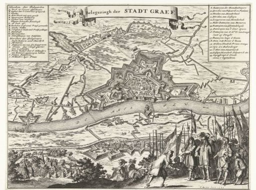 Siege of Grave by William III, 1674