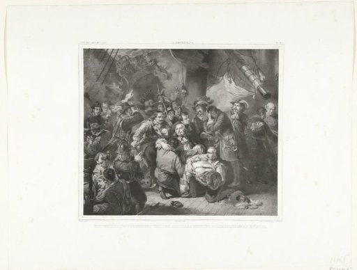 Admiral Michiel Adriaenszoon de Ruyter Mortally Wounded During the Naval Battle at Agosta, 1676