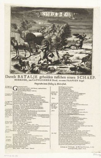 The Devilish Fight, 1676