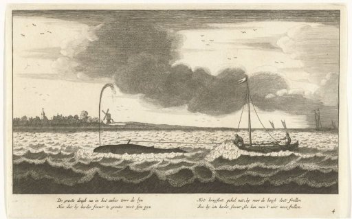 The Whale on a Line, 1682