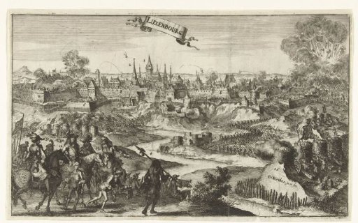 Siege of Luxembourg by the French, 1684