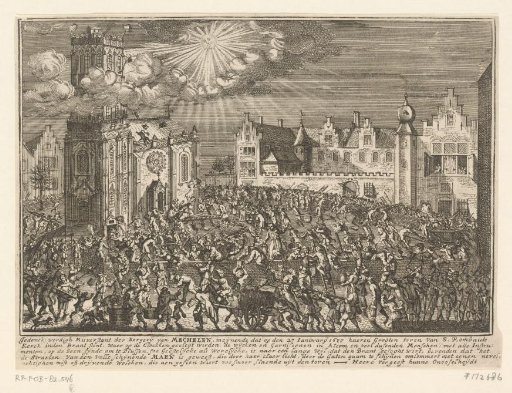 Moon fire of Mechelen, 1687