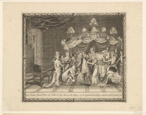The birth of James Francis Edward, Prince of Wales, 1688