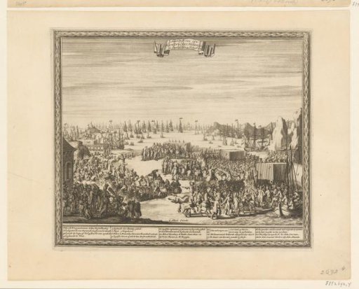Arrival of Prince William III in England, 1688