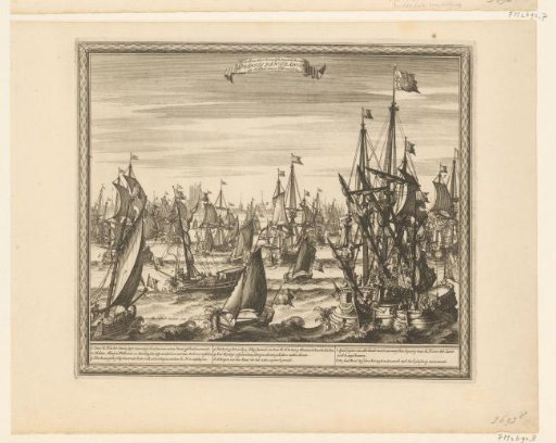Departure of Princess Mary Stuart, 1689
