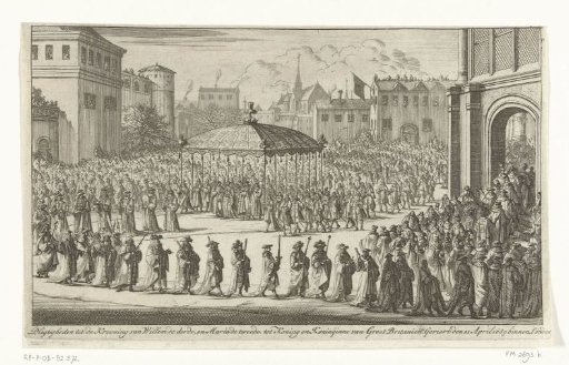 Coronation Procession of William III, 1689