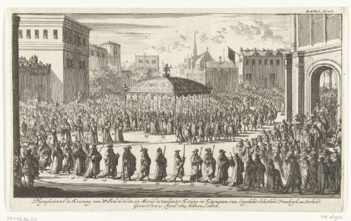Coronation Procession of William III, 1689