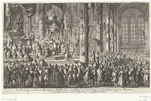 Coronation of William III, 1689