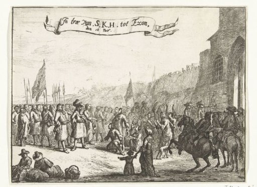 Arrival of the Prince at Exmouth, 1688