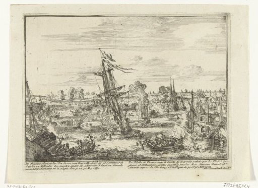 Battle of La Hogue, 1692
