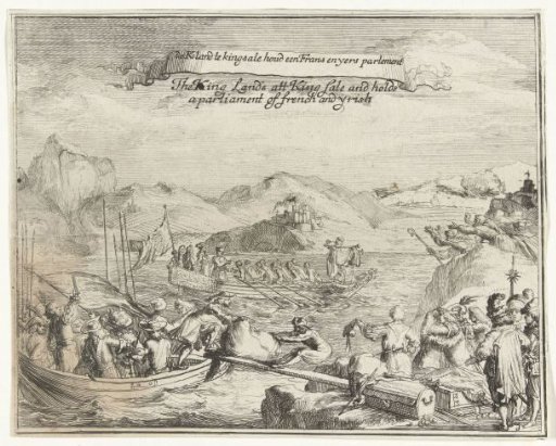 King James II lands at Kinsale, 1689
