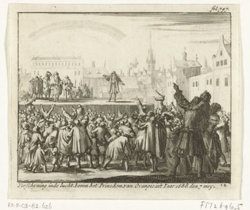 Oath of allegiance sworn by the Principality of Orange to Prince William III, 1665