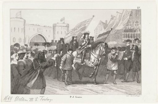 Entry of William III into Torbay, 1688